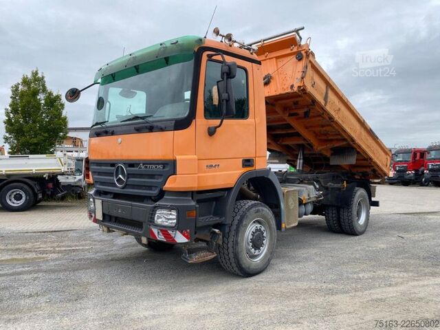 Саміоскид MERCEDES-BENZ Actros 1841 AK 4x4 2-Achs Allradkipper Meiller