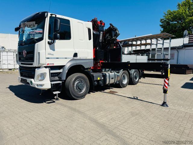Schwerlast LKW/SZM Tatra 6x6x6 Phoenix Kran Fassi F545 + Fly JIB