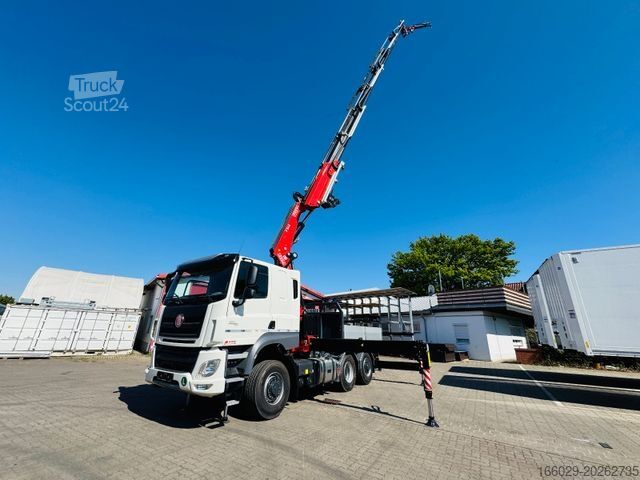 Schwerlast LKW/SZM Tatra 6x6x6 Phoenix Kran Fassi F545 + Fly JIB