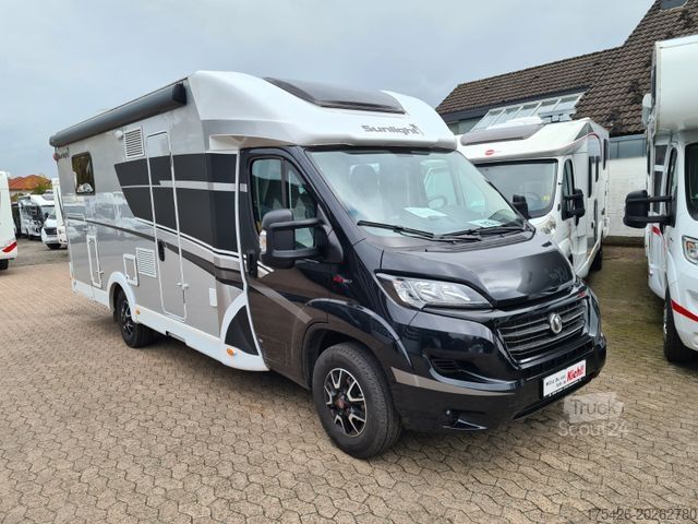 Teilintegriertes Wohnmobil SUNLIGHT XV 68 TV Solar kein Mieter