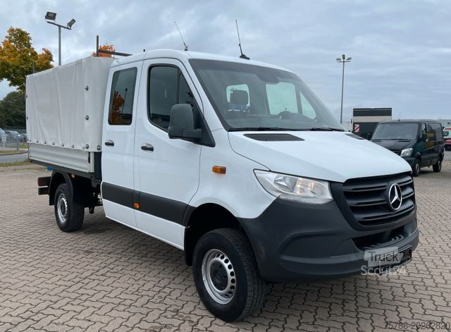 Pick-up skåpbil MERCEDES-BENZ Sprinter 316 CDI L2 4x4/ AC/ Standh./ AHK 3.5t
