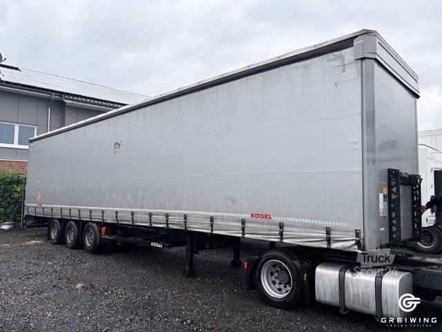 Auflieger mit Pritsche & Plane KÖGEL Curtainsider Mega S24-1