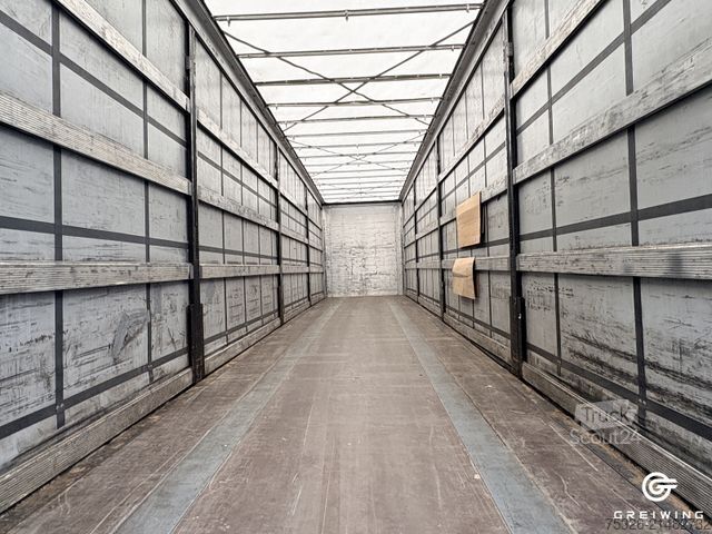 Avoin puoliperävaunu pressulla KÖGEL Curtainsider Mega S24-1