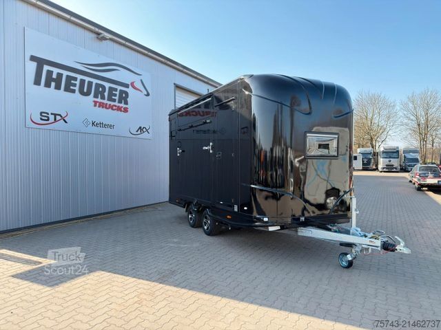 Prikolica za prevoz konj  ANKA Steinsberger 2,5t  Pferdeanh.m  Wohn. Dusch