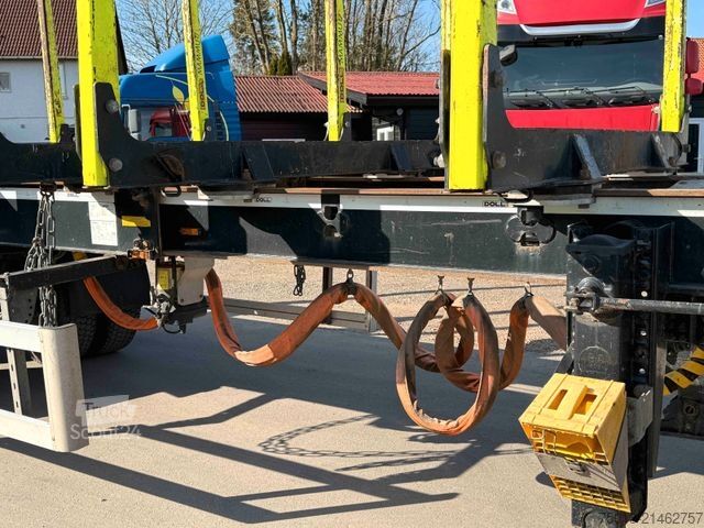 Houtstam-oplegger DOLL LOGO 21 mit 8 Schemeln, Mammut 9 to.