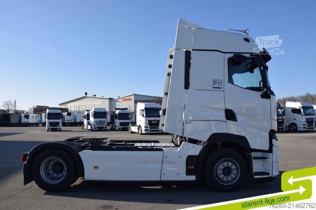 Стандартний тягач RENAULT T520 Vollluftfederung Retader Standklima ACC