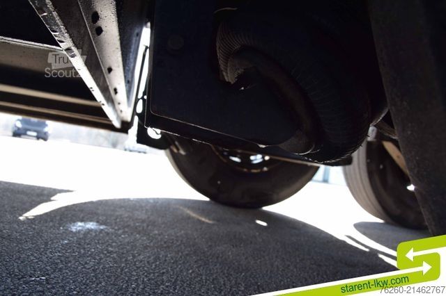 Open oplegger met zeil SCHWARZMÜLLER Palettenkasten SAF Liftachse TÜV 05/26