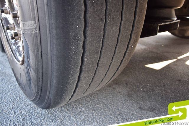 Open oplegger met zeil SCHWARZMÜLLER Palettenkasten SAF Liftachse TÜV 05/26