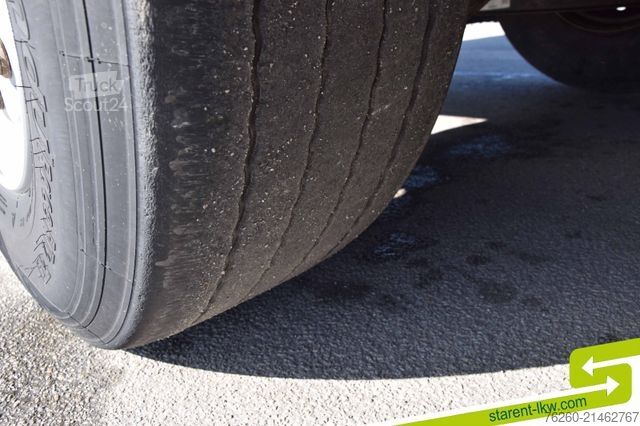 Open oplegger met zeil SCHWARZMÜLLER Palettenkasten SAF Liftachse TÜV 05/26