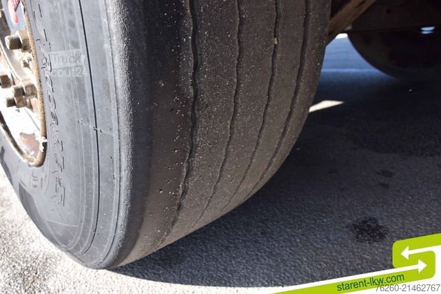 Open oplegger met zeil SCHWARZMÜLLER Palettenkasten SAF Liftachse TÜV 05/26