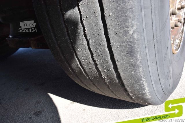 Open oplegger met zeil SCHWARZMÜLLER Palettenkasten SAF Liftachse TÜV 05/26