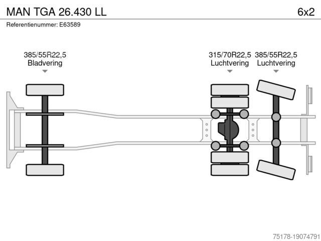 BDF-systeem MAN TGA 26.430 LL