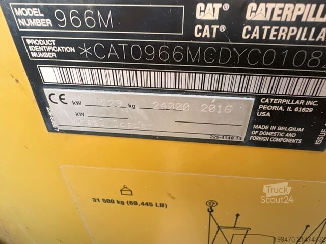 Chargeuse Caterpillar 966M