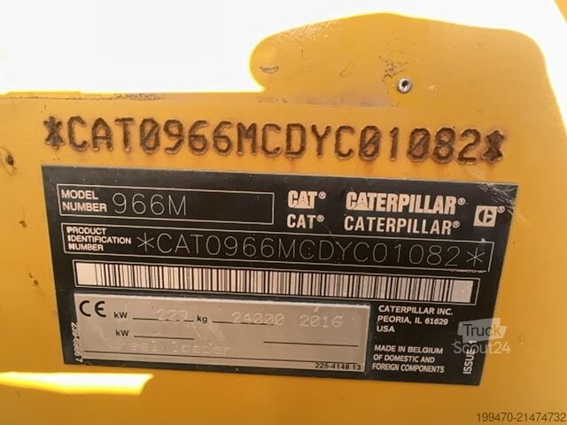 Chargeuse Caterpillar 966M