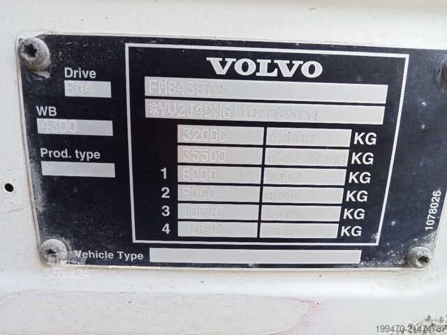 Beton pompası Volvo FM12 Cifa 24m