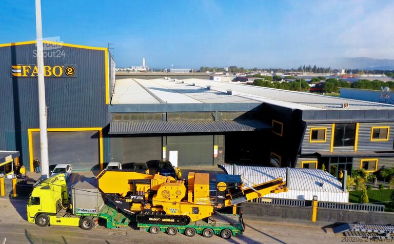 Trupintuvas FABO FTJ-1160 mobiler brecher