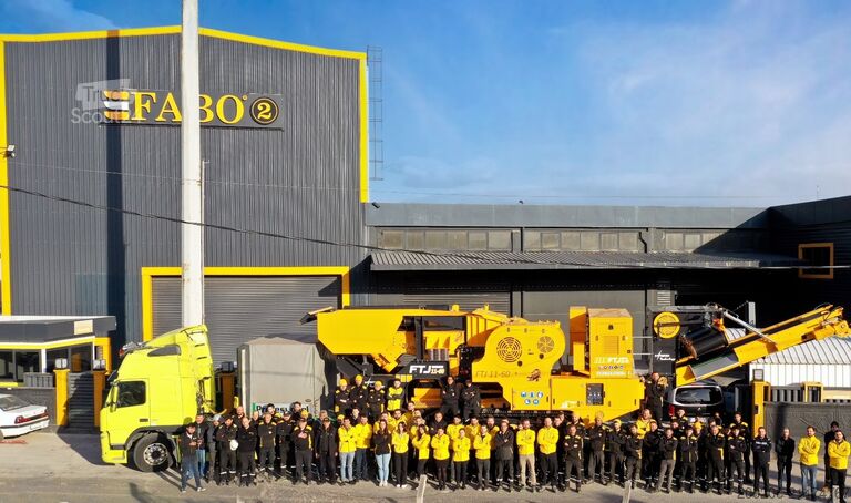 Trupintuvas FABO FTJ-1160 mobiler brecher