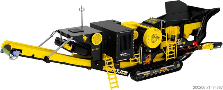 Trupintuvas FABO FTJ-1160 mobiler brecher