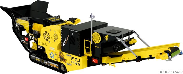 Trupintuvas FABO FTJ-1160 mobiler brecher