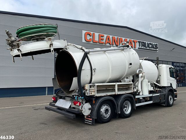 Saugfahrzeug Scania P 360 Koks Saug/Spul 12m³