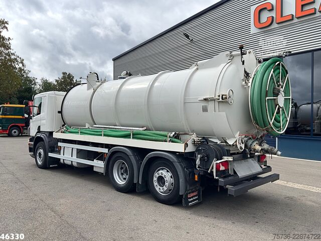 Saugfahrzeug Scania P 360 Koks Saug/Spul 12m³