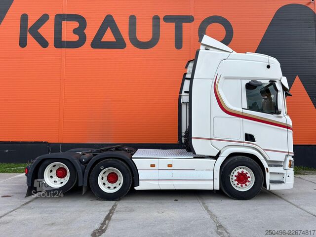 Standard tractor Scania R 500 6x2 RETARDER / DOUBLE BOGIE