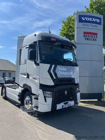 Standard nyergesvontató Renault T-High 480 Turbo-Comp. Retarder, Alu, Hydraulik