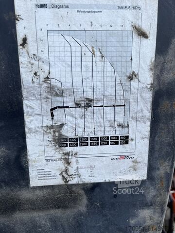 Kraninė sunkvežimis Iveco K/AD 380T48 HIAB 166 E-5 HiPro