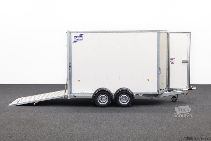 Kofferanhänger Ifor Williams BV 105G | HECKRAMPENKOMBI 300X147X214CM 2700KG KOFFERANHÄNGER