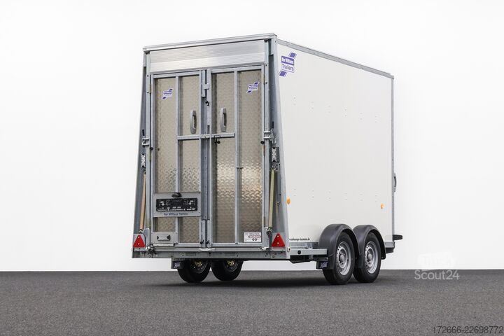 Kofferanhänger Ifor Williams BV 105G | HECKRAMPENKOMBI 300X147X214CM 2700KG KOFFERANHÄNGER