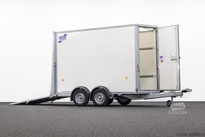 Kofferanhänger Ifor Williams BV 105G | HECKRAMPENKOMBI 300X147X214CM 2700KG KOFFERANHÄNGER