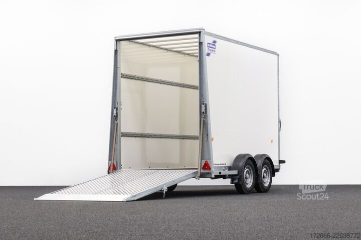 Kofferanhänger Ifor Williams BV 105G | HECKRAMPENKOMBI 300X147X214CM 2700KG KOFFERANHÄNGER