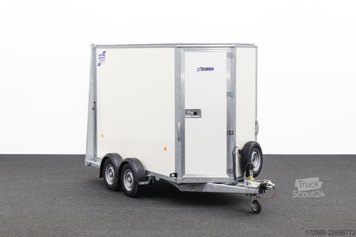 Kofferanhänger Ifor Williams BV 105G | HECKRAMPENKOMBI 300X147X214CM 2700KG KOFFERANHÄNGER
