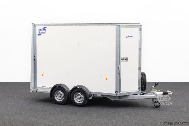 Kofferanhänger Ifor Williams BV 105G | HECKRAMPENKOMBI 300X147X214CM 2700KG KOFFERANHÄNGER