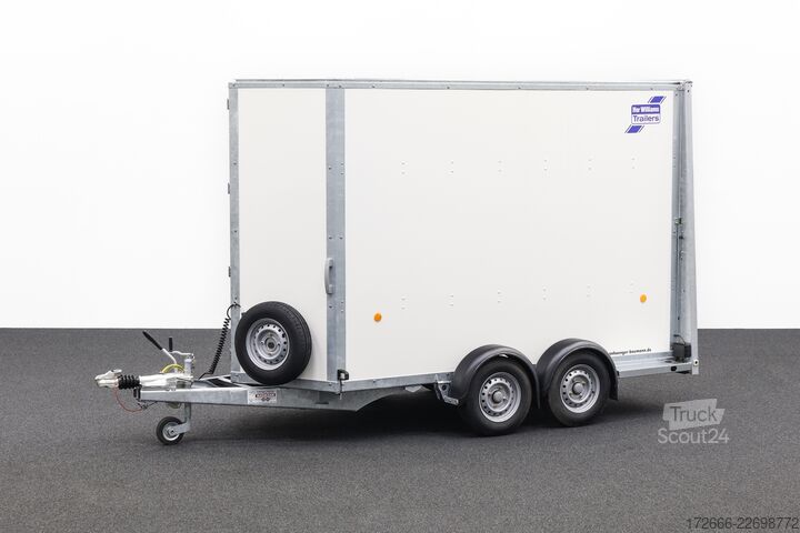 Kofferanhänger Ifor Williams BV 105G | HECKRAMPENKOMBI 300X147X214CM 2700KG KOFFERANHÄNGER