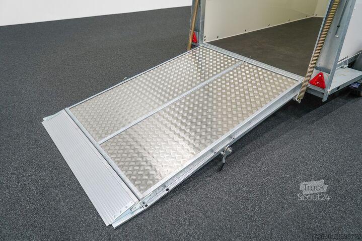 Kofferanhänger Ifor Williams BV 105G | HECKRAMPENKOMBI 300X147X214CM 2700KG KOFFERANHÄNGER