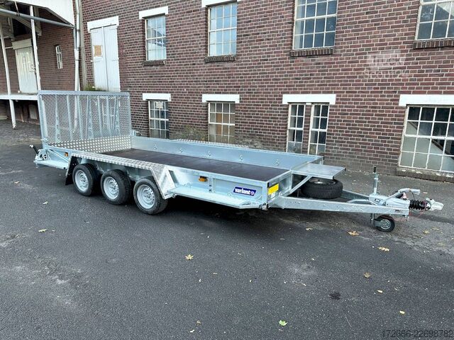  Variant 3520 M5 | MAXI LOAD | TRIDEM 460X198CM 3500KG BAUMASCHINENANHÄNGER | RAMPE