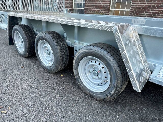  Variant 3520 M5 | MAXI LOAD | TRIDEM 460X198CM 3500KG BAUMASCHINENANHÄNGER | RAMPE