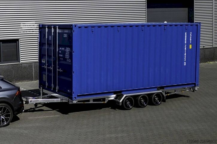  Vlemmix 20 FT CONTAINERANHÄNGER | TRIDEM 600X244CM 3500KG - 20 FUß CONTAINER