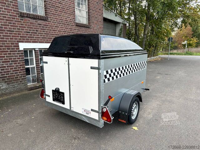  Vezeko KART 2 | SILBER + SCHWARZ 206X150x130CM 750KG KARTANHÄNGER