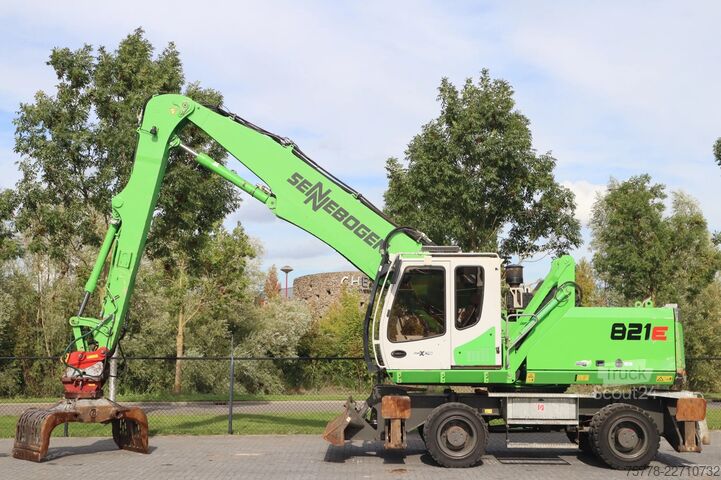Malzeme taşıma makinesi Sennebogen 821 E | SORTING GRAB | GOOD CONDITION