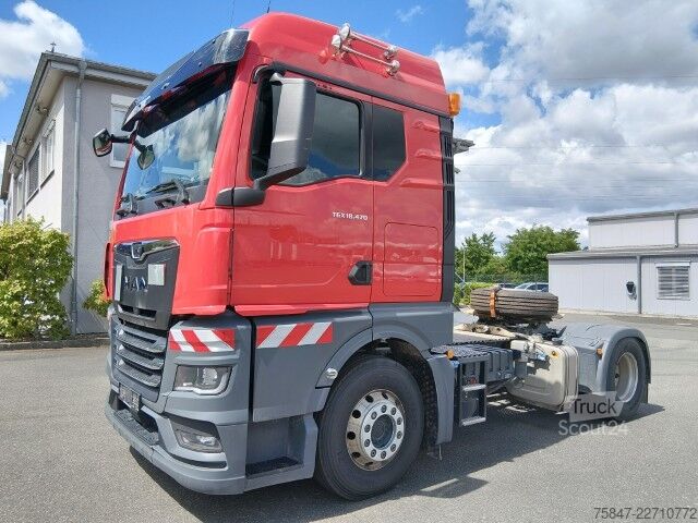 Standart çekici ünitesi MAN TGX 18.470 BL Kipphydraulik Retarder Alu
