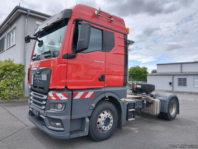 Standaard trekker MAN TGX 18.470 BL Kipphydraulik Retarder Alu
