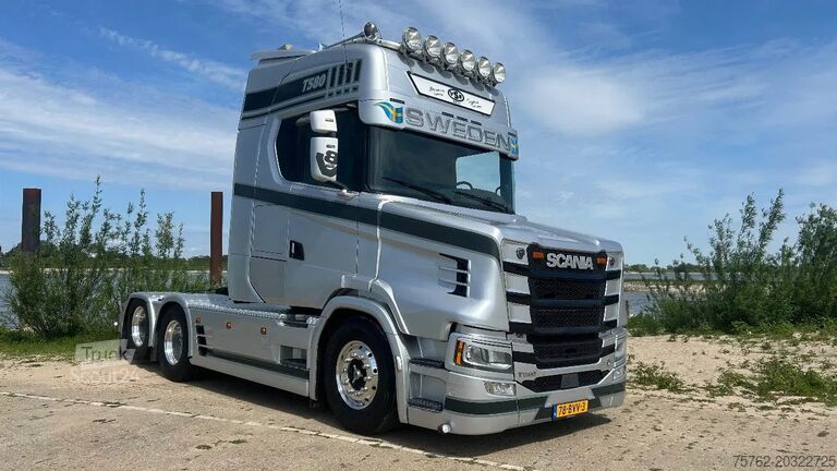 Scania 580ST V8 NGS 580 ST | 6x2 | Volle lucht | Retarder | torpedo | PTO Scania 580ST V8 NGS 580 ST  | 6x2 | Full air | Retarde...