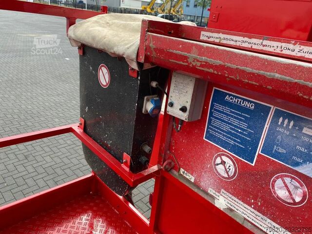 Hefplatform Scania P420 8X4 + BISON PALFINGER TKA 57 KS HOOGWERKER...