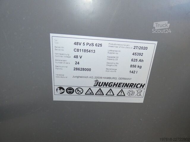 Első homlokrakodó targonca Jungheinrich EFG 218K