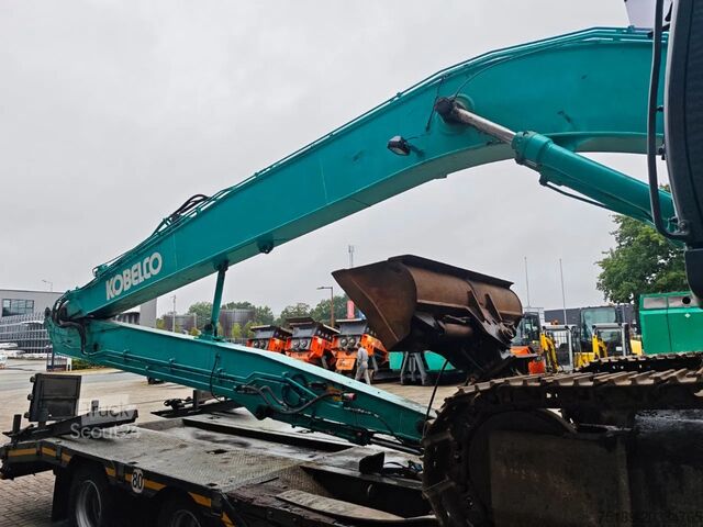 Kāpurķēžu ekskavators Kobelco SK 210 LC-10 Long Reach Laser Preperation!