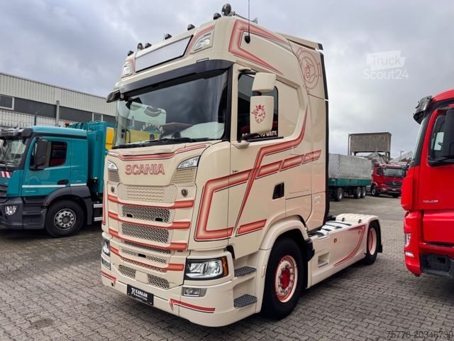 Standaard trekker SCANIA S 450   Retarder    Highline  Euro6