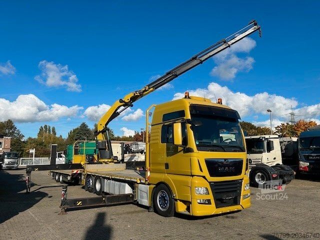 Кран-манипулятор на шасси грузовика MAN 26.500 +PK53002 nur 1000 Arbeitsstunden