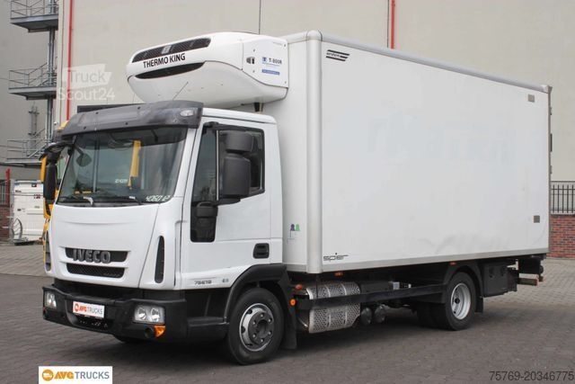 Fourgon isotherme frigorifique IVECO ML 75 E19 Tiefkühlkoffer LBW Seitentür Coolslide